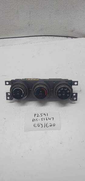 Nissan P2591 2006 Altima Temperature Control Module Unit