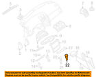 28576-am600 Oem Sensor Sentinel 28576am600 Headlamp Nissan