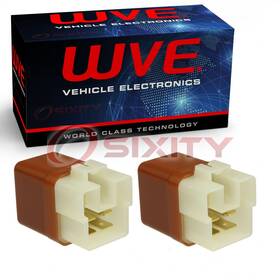 Sx-zc9e Wve 2 Pc Wells Hvac Blower Motor Relay For 2005-2008 Nissan Pathfinder Heating Cf
