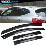 Fits 09-13 Nissan Rogue 14-15 Select Acrylic Window Visors Rain Guard 4PC. Fixed Price $26.98.