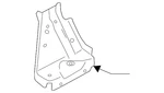 Genuine Nissan Fender Apron F4132-3ANMA. Fixed Price $102.65.