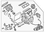 Genuine Nissan Hvac Unit Case Assembly 27210-7LF0A. Fixed Price $1187.41.