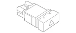 Genuine Nissan Hazard Switch 25290-EZ00A. Fixed Price $13.45.