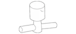 Genuine Nissan Emission Check Valve 14939-9E000. Fixed Price $8.01.