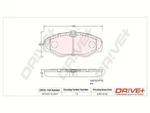 Dr!ve+ DP1010.10.0041 Brake Pad Set, Front Disc For Nissan Ope. Fixed Price $47.23.