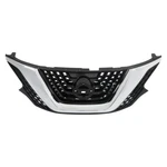 Labwork Front Upper Grille For Nissan Murano 2015-2017 2018 Chrome Black Plastic. Fixed Price $79.29.