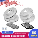 Front & Rear Disc Brake Rotors + Pads For 2008 2009 - 2020 Nissan Rogue. Fixed Price $149.00.