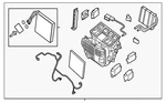 Genuine Nissan Hvac Unit Case Assembly 27110-9UC0B. Fixed Price $722.32.