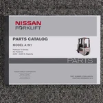 Nissan Unicarriers AS1N1L15 Forklift Truck Parts Catalog Manual Book A1N1. Fixed Price $139.30.