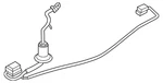 Genuine Nissan License Plate Light Assembly Connector 24055-7BA0A. Fixed Price $73.83.