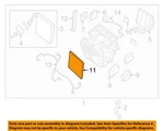 Nissan Oem 17-24 Altima Evaporator Heater Components-filter Element 272779NM0A. Fixed Price $32.10.