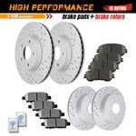 For Nissan Rogue Qashqai Brakes Front Rear Rotors + Pads. Fixed Price $146.49.