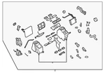Genuine Nissan Hvac Unit Case Assembly 27110-JF15A. Fixed Price $1808.90.