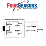 Four Seasons Hvac Blower Motor Relay For 1986-1992 Nissan Sentra Heating Ix. Fixed Price $29.64.