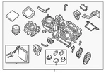 Genuine Nissan Hvac Unit Case Assembly 27210-9BP1A. Fixed Price $969.97.
