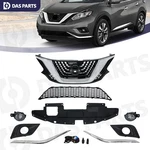 Front Grille Bumper Trim Molding Fog Lights Bezels For 2015-2018 Nissan Murano. Fixed Price $219.95.