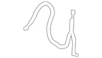 Genuine Nissan Seat Flex Cable 88925-3JA0A. Fixed Price $120.95.
