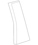 Genuine Nissan Door Applique 82291-1JA1D. Fixed Price $200.24.