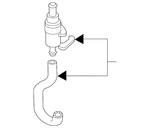 Genuine Nissan Engine Coolant Hose 21200-3DD0A. Fixed Price $138.01.