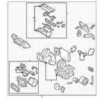 Genuine Nissan Hvac Unit Case Assembly 27210-JM01A. Fixed Price $1601.92.
