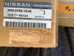 2014-2020 Nissan Rogue Drivers Side Rear Door Moulding.. Fixed Price $75.00.