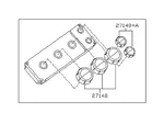 04-06 Nissan Quest 27500-ZF10B Control Assy 27500ZF10B New Oem. Fixed Price $287.00.