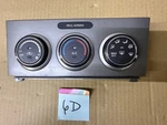 2010-12 Nissan Sentra Manual Ac Heat Temperature Climate Control W/bezel Trim. Fixed Price $13.50.