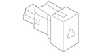 Genuine Nissan Hazard Switch 25290-6RA0A. Fixed Price $83.95.