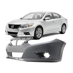Primed Front Bumper Cover For 2016-2018 Nissan Altima 620229HS0H NI1000311. Fixed Price $145.37.