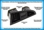 2001-2004 Nissan Pathfinder QX4 Center Dash A/c Heater Air Vent W/ Digital Clock. Fixed Price $94.95.