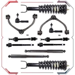 Front Strut Control Arm Tierod Sway Bars Rear Shock For Dodge Dakota 2WD 2005-09. Fixed Price $227.23.