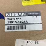 Nissan 25915-3SG1A Control Asy-navigation Genuine Parts Radio 259153SG1A. Fixed Price $1359.16.