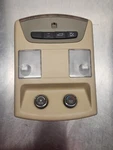 07-09 Nissan Quest Front Center Overhead Console Dome Map Light Tan 970459AA Oem. Fixed Price $45.00.