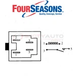 Four Seasons Ac Compressor Control Relay For 1990 Nissan Axxess - Heating Ps. Fixed Price $29.64.
