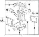 Genuine Nissan Hvac Blower Motor Resistor 27150-10V01. Fixed Price $24.04.