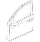 Genuine Nissan Door Shell H010M-3PTMA. Fixed Price $440.79.