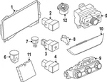 Genuine Nissan Hvac Control Module 27760-7LF1A. Fixed Price $220.10.