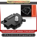 Heater Blend Door Actuator For Nissan Quest Armada Titan Infiniti QX56 2004-2015. Fixed Price $20.99.