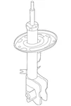 Genuine Nissan Suspension Strut E4302-1AA3C. Fixed Price $210.86.