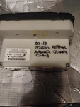 2007-2013 Nissan Altima Automatic Climate Control. Fixed Price $90.00.