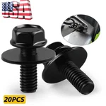 20X Bolts Body Hood Fender Bumper Screws Clips Retainer Kit M6 For Nissan Models. Fixed Price $11.98.