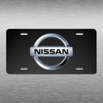 Nissan Inspired Novelty Carbon Fiber Look License Plate Sentra Leaf Tag. Fixed Price $15.98.