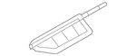 Genuine Nissan Hvac Mode Door 27181-3NF0A. Fixed Price $5.13.