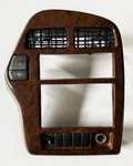 1996-2000 Nissan Pathfinder Radio Center Dash Bezel-used Wood Grain. Fixed Price $53.00.