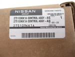 Genuine Oem Nissan 27510-9KK1A Hvac Control Unit 2014-2018 Versa. Fixed Price $372.72.
