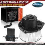 Front Hvac Blower Motor & Resistor Kit For Nissan Maxima 95-99 Pathfinder 96-04. Fixed Price $50.29.